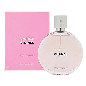 Chanel Chance Eau Tendre Eau de Toilette 100ml (Scatolato) in Taglia 100ml